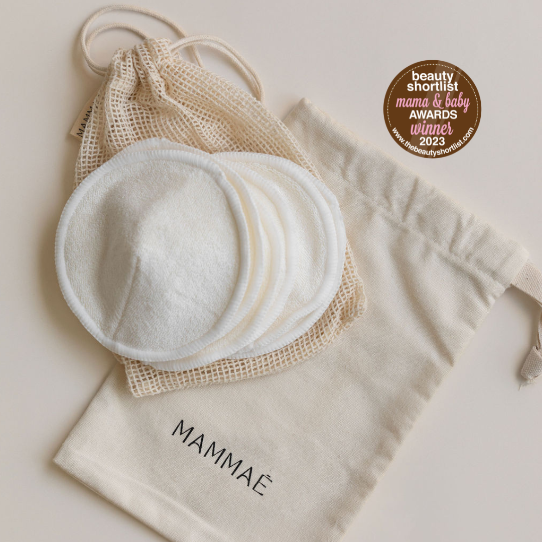 Bosom Wearables Reusable, Contoured & Organic Breast Pads Mammae