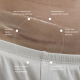 Micro-Perforated Silicone C-Section Scar Strip