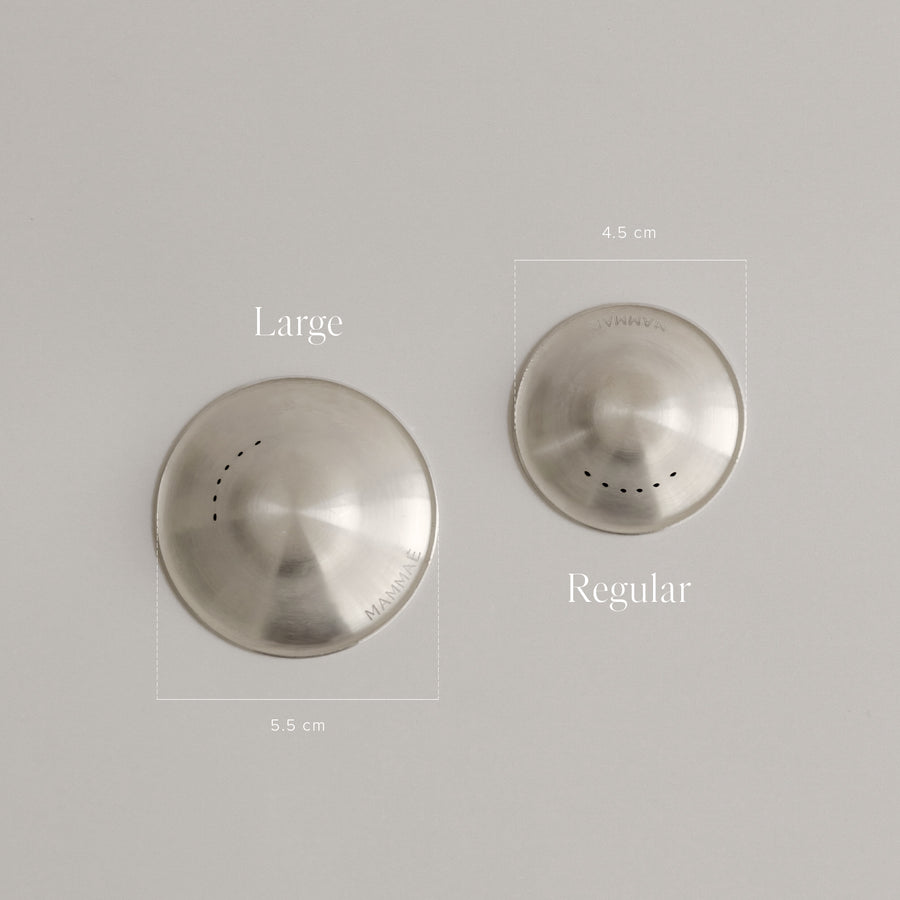 Bosom Ritual™ Objects, 999 Fine Silver Non-slip Breathable Nipple Cups