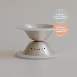 Bosom Ritual™ Objects, 999 Fine Silver Non-slip Breathable Nipple Cups-999 Fine Silver Nipple Cups-Mammae The Embodied Mother-Regular-Mammae The Embodied Mother