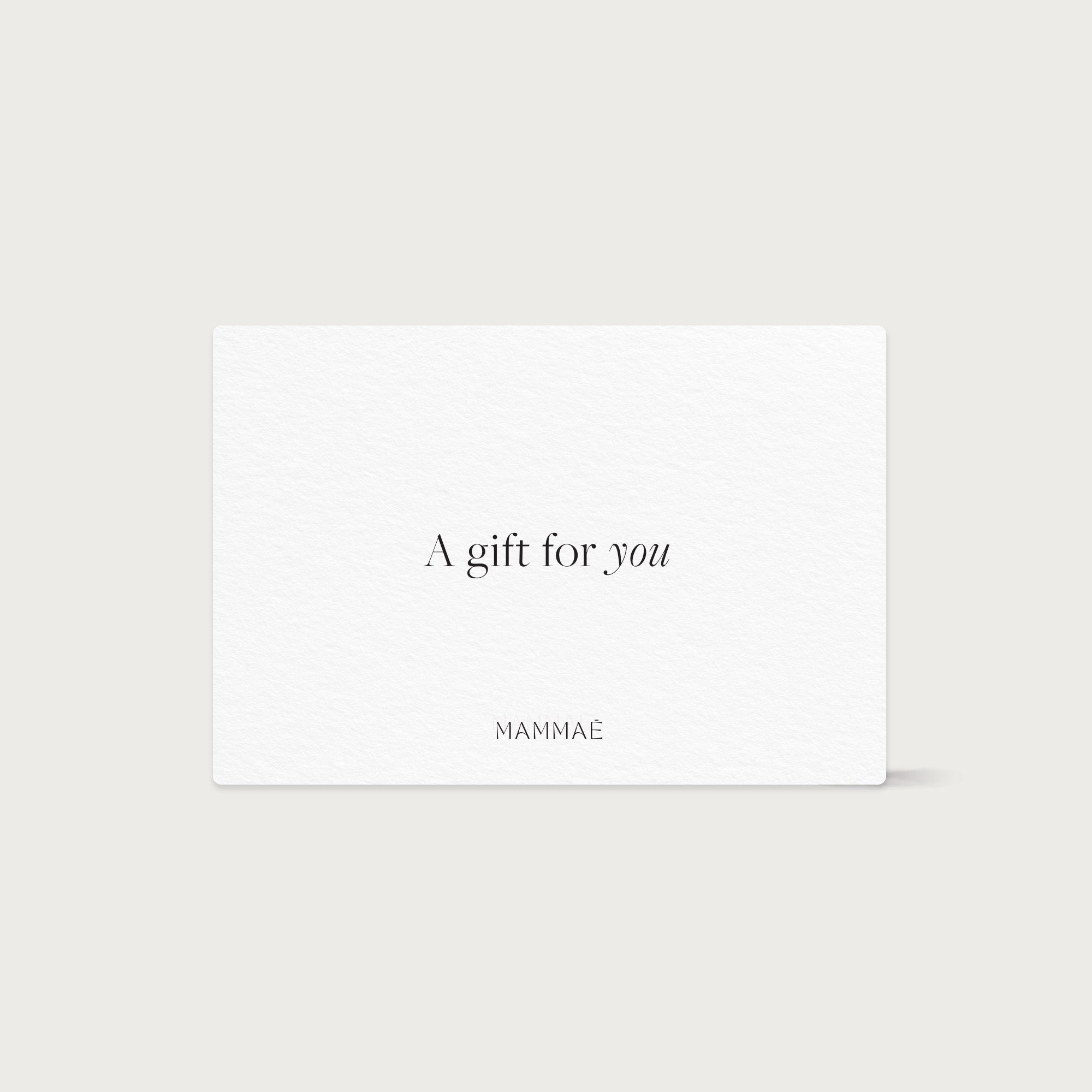 A Mammae The Embodied Mother Digital Gift Card for Breastfeeding and Postpartum care.