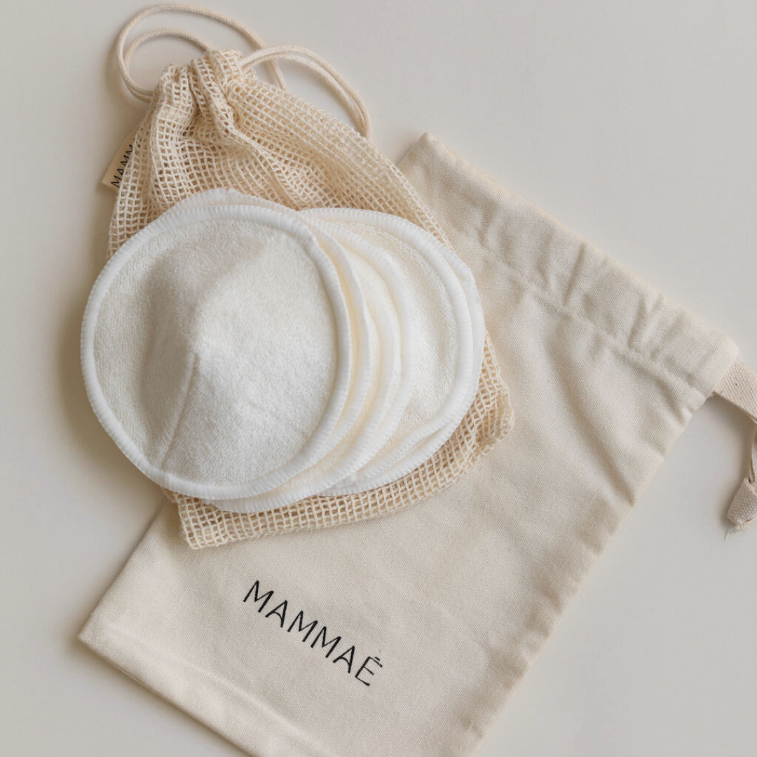 Bosom Wearables, Reusable Contoured Breast Pads-Nursing Pads & Shields-Mammae The Embodied Mother-10cm-Milk-Mammae The Embodied Mother