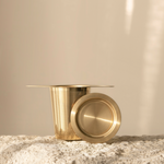 A Ritualware Tea Infuser by Mammae The Embodied Mother cup and saucer designed for Breast Care.