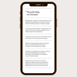 The Breastfeeding Planner E-Guide-E-guide-Mammae The Embodied Mother